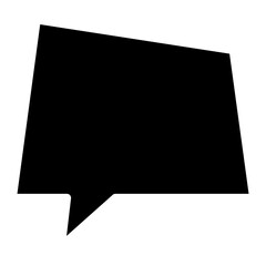 Chat vector icon. Talk  speech bubble icon