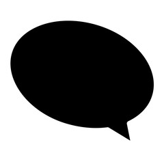Chat vector icon. Talk  speech bubble icon