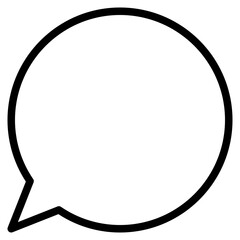 Chat vector icon. Talk  speech bubble icon