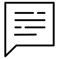 Chat vector icon. Talk  speech bubble icon