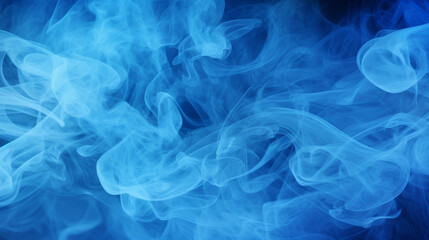 Fototapeta premium blue smoke background