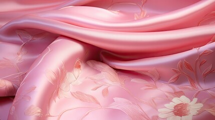 shade pink silk background