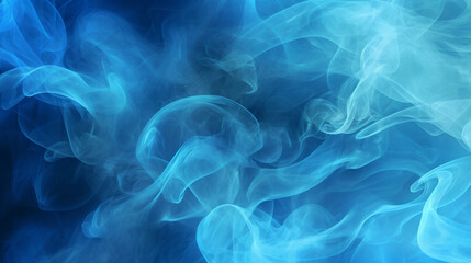 Fototapeta premium blue smoke background