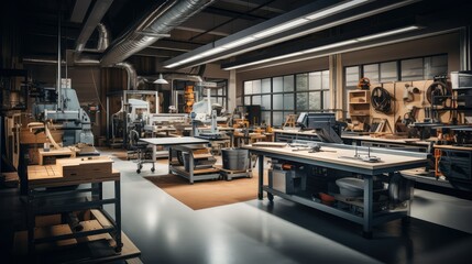 Fototapeta premium machinery light industrial