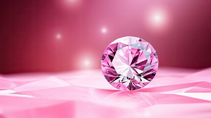 vibrant pink background diamond