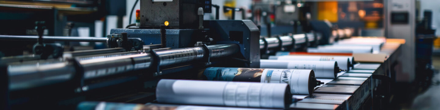 Precision industrial printers operating in an automated print shop