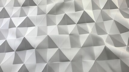 minimalist grey triangle pattern