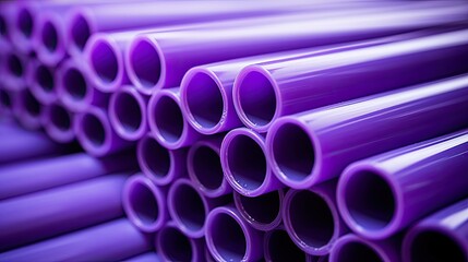 water purple pipes