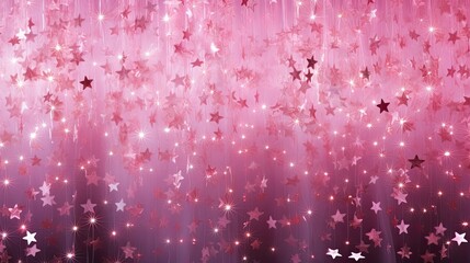 elegant pink star background
