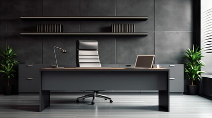 walls office background gray