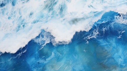 water blue wave texture - obrazy, fototapety, plakaty