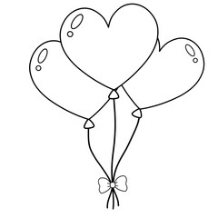 heart shaped balloons