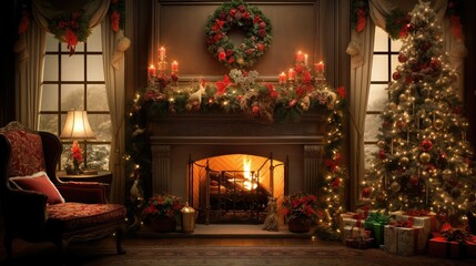 adorned holiday interior design