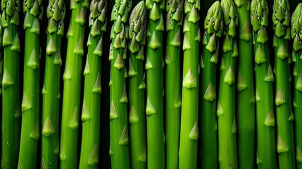 Fototapeta premium close view asparagus green