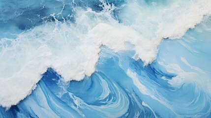s blue wave texture