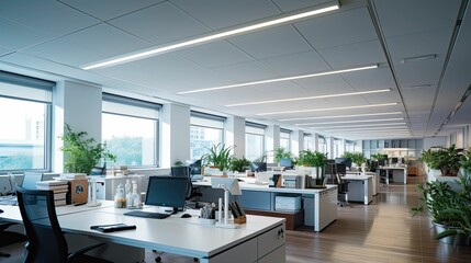 Fototapeta na wymiar efficient led lighting fixtures