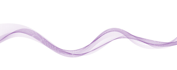  Vector illustration of purple wavy lines.