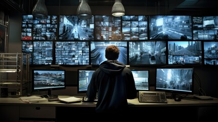 monitoring surveillance equipment