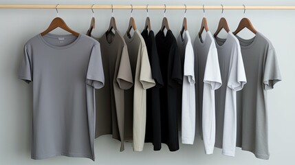 minimalis grey t shirt