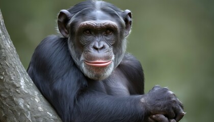 A-Dominant-Alpha-Male-Chimpanzee-Keeping-A-Watchfu-Upscaled_27
