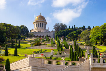 Gardens in Haifa, palestine-Tourist Attraction
