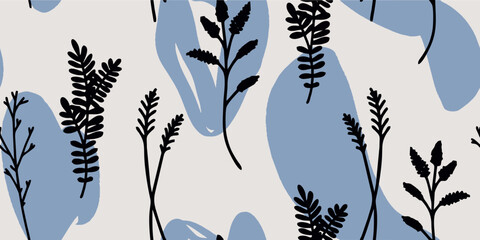 Botanical pattern illustration floral graphic
- 783177159