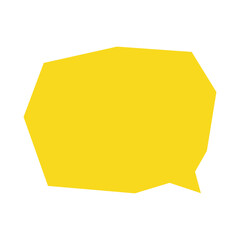 シンプルな吹き出しフレーム