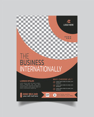Rare Corporate Business Flyer or Tidy Business Leaflet Design