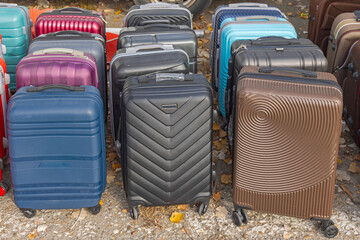Hard Shell Roller Luggage Carry On Suitcases Travel