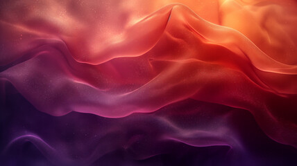 Obraz premium A colorful, abstract painting of a wave with a purple and orange background