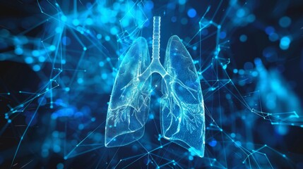 Computer Generated the Human Lungs