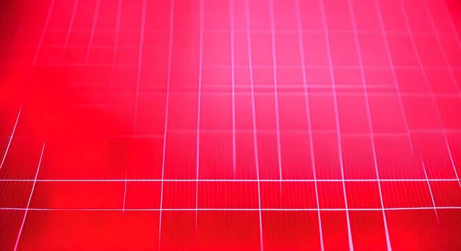 Graph in red numbers.	
