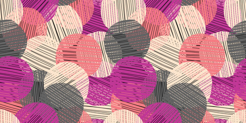 Geometric illustration background. Seamless pattern.Vector. 幾何学イラストパターン　背景素材
- 783185978