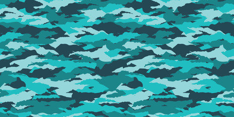 Camouflage background. Seamless pattern.Vector. 迷彩パターン テクスチャ 背景素材 - 783186308