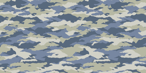 Camouflage background. Seamless pattern.Vector. 迷彩パターン テクスチャ 背景素材 - 783186309