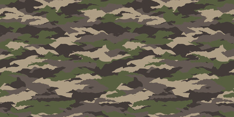 Camouflage background. Seamless pattern.Vector. 迷彩パターン テクスチャ 背景素材 - 783186362