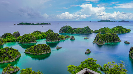 Piaynemo viewpoint on Raja Ampat