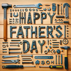 Father's day set of tools