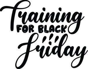 Training for Black Friday