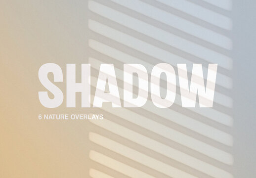 Window Shadow Overlays Mockup With Generative AI