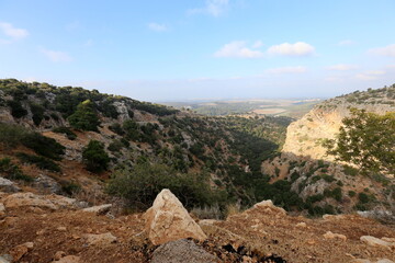 Landscape in the mountains with views of pristine nature.
