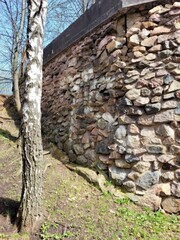 stone wall