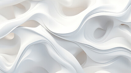 Abstract Geometric Shapes: A Creative White-Toned Decorative Background - 783199998
