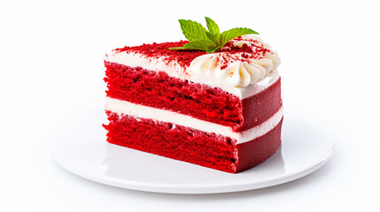 tasty cake with red velvet cake