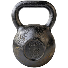 Kettlebell isolated on transparent background
