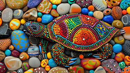 turtle spirit animal shamanism - by generative ai