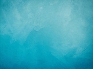 Light blue watering down paint wall background