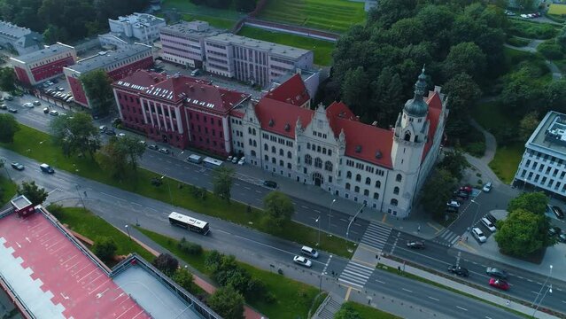 New Market District Court Bydgoszcz Sad Okregowy Aerial View Poland