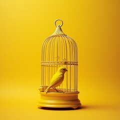 Canary Serenade: Enchanting Images of Melodious Songbirds