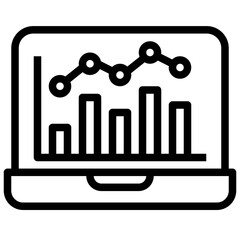 STATISTICS,presentation,chart,finances,laptop,22.svg